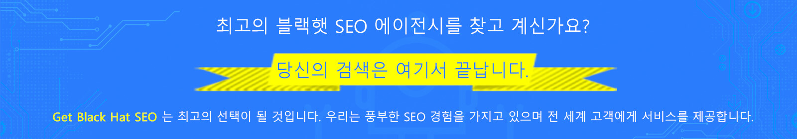 블랙햇 SEO를 사용하기